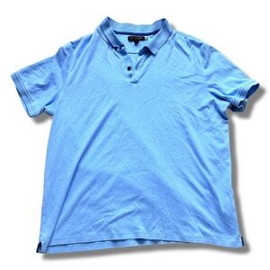 Banana Republic Luxury‑Touch 100% Cotton Polo – XL | Modern Minimalist Menswear